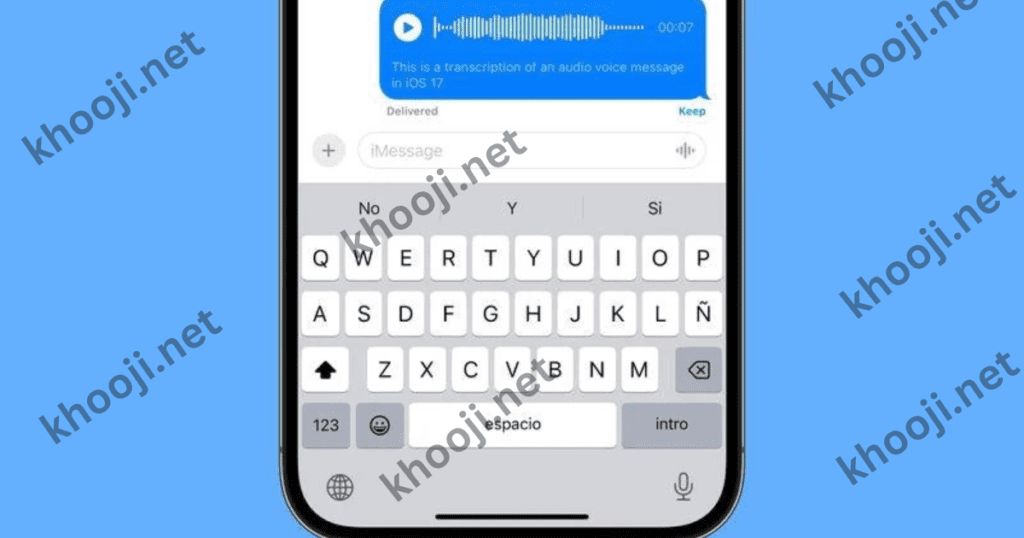 iOS 17 New Feature Audio Message Transcriptions.